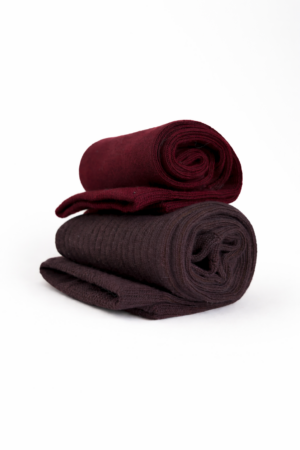 BASIC Pack of 2 | Burgundy-Brown