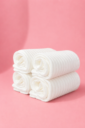 Cotton Air BASIC Pack Of 4 | White-White-White-White