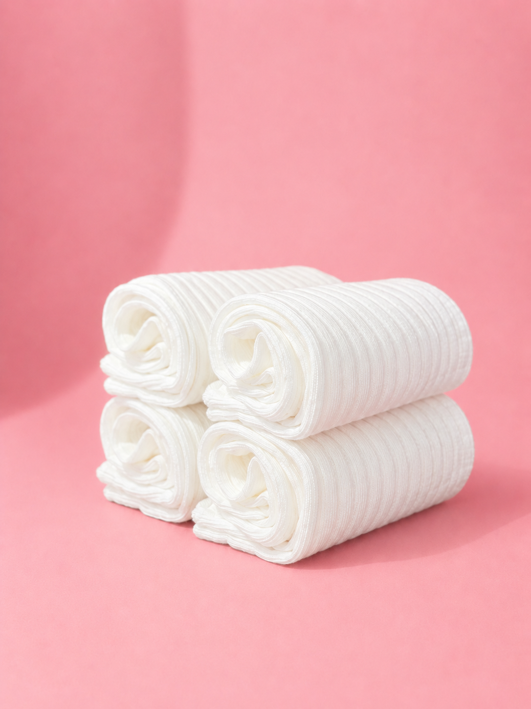 Cotton Air BASIC Pack Of 4 | White-White-White-White